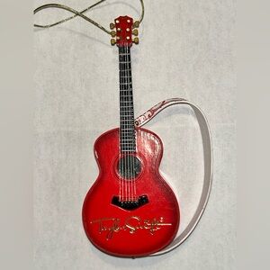 Taylor Swift “Sparks Fly” RED Guitar Holiday Ornament American Greetings 2010